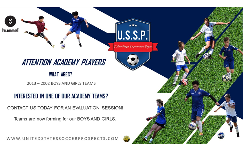 Academy Players Wanted