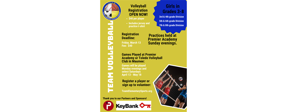 Volleyball Registration is Full