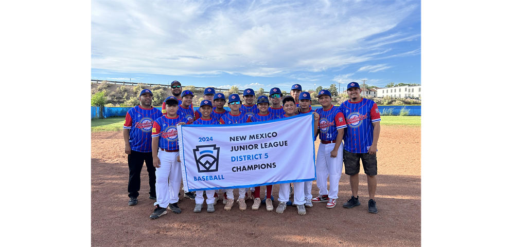 District 5 - Junior Baseball Champions