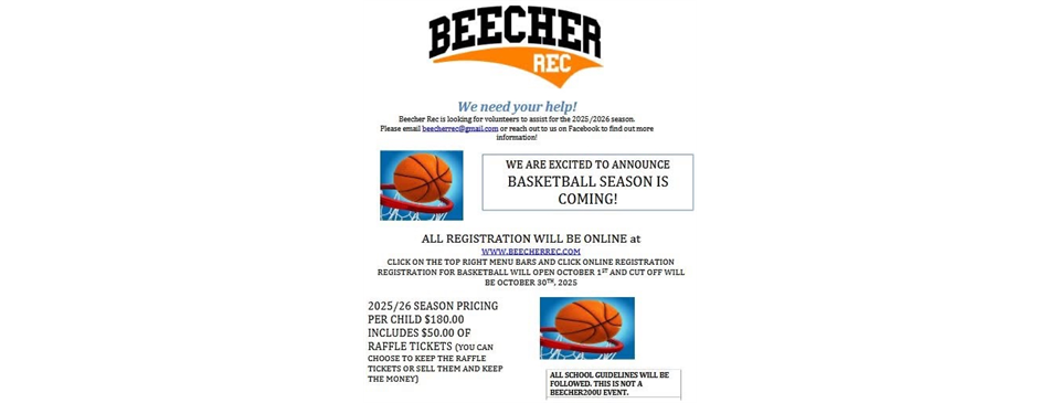 Basketball Sign-Up Information