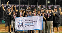 Fort Lee 14U Junior All-Stars are NJ Section 2 Champions!!