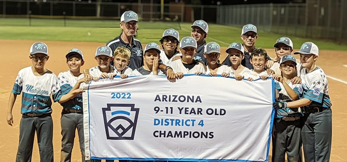 2022 9/10/11 Baseball District Champions