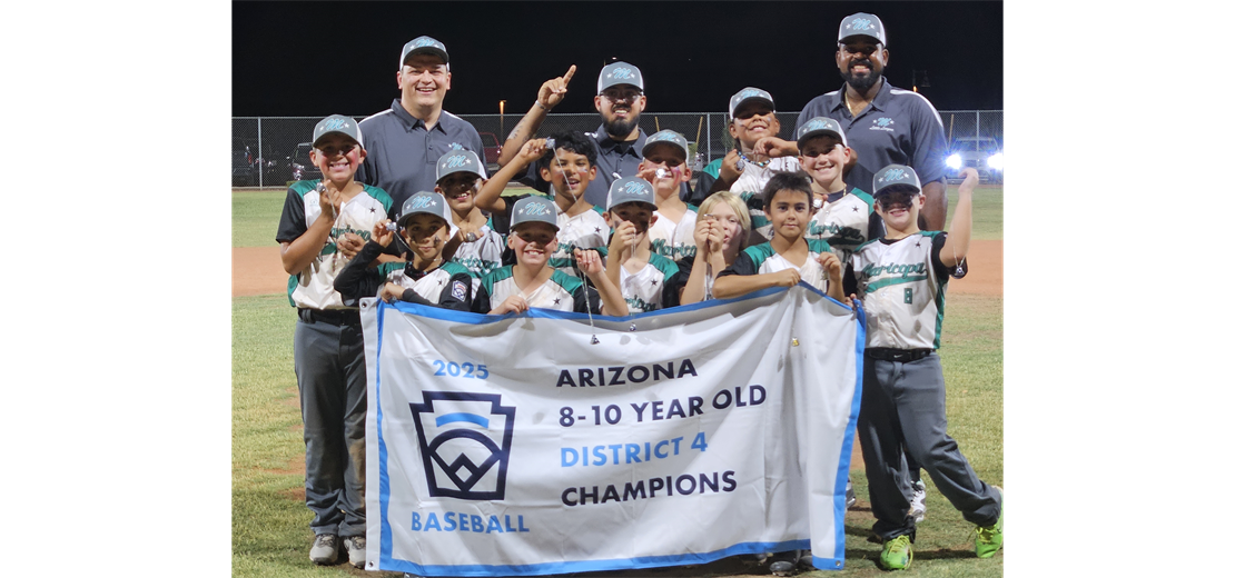 2025 8-10 Baseball District Champions