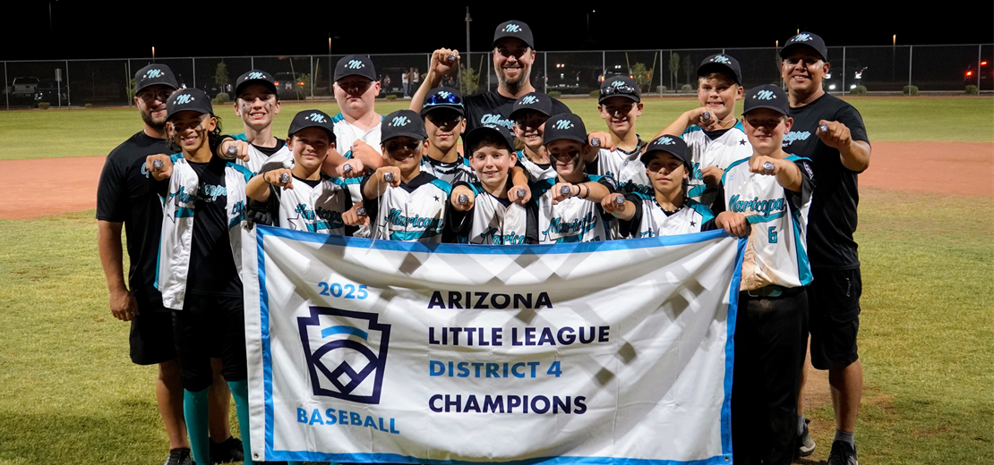 2025 Little League (12U) Baseball District Champions