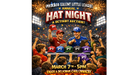 Phoenix-Talent Little League annual Hat Night And dessert auction!