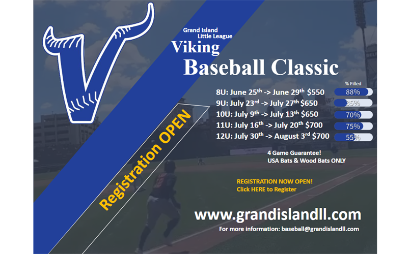 2025 Viking Baseball Classic - Register Today!