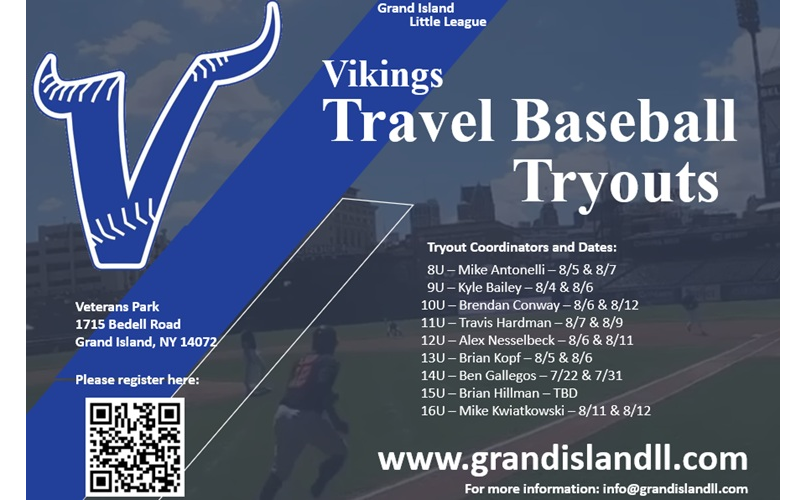 Travel Baseball Tryouts