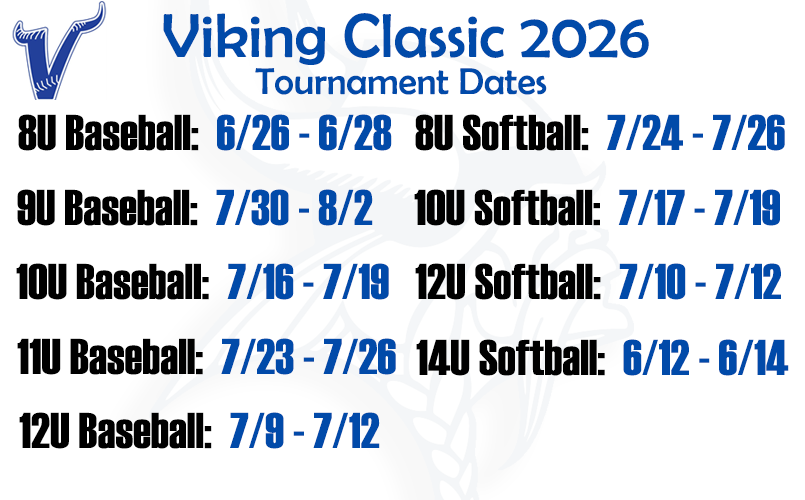 2026 Tournament Dates