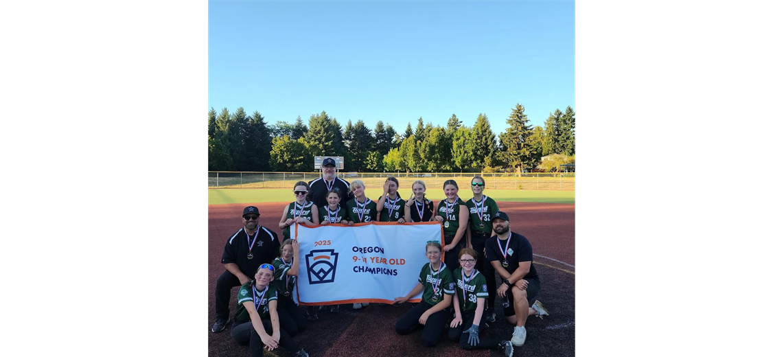 2025 Softball 9-11 State Champs- Tigard