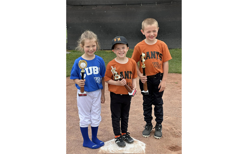 2024 Tball Hit a Thon Winners