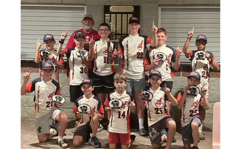 2025 League Champs  (Yourga Trucking Inc Indians)