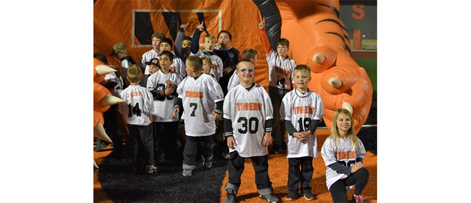 Youth Football Night at the High School