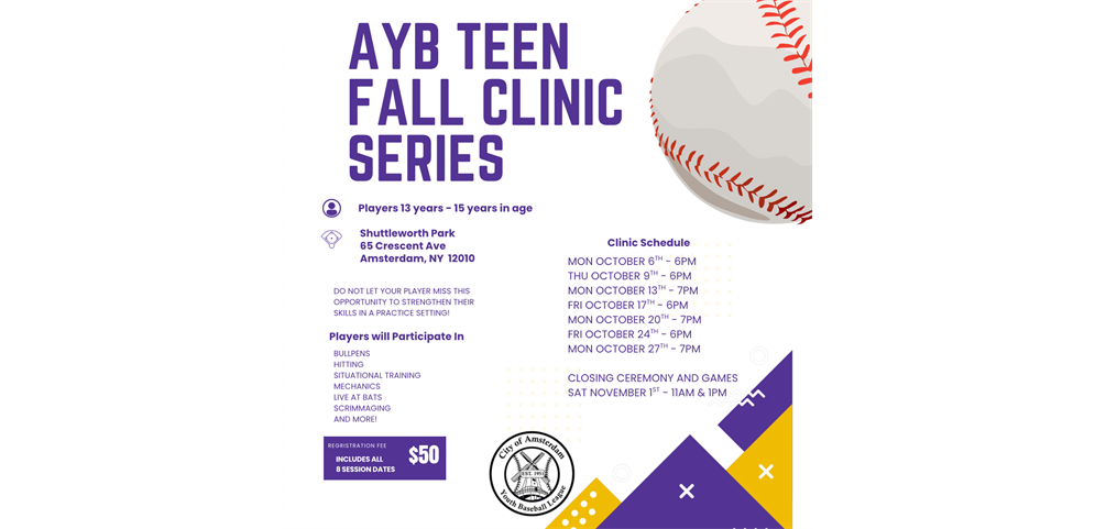 AYBS TEEN CLINIC SERIES
