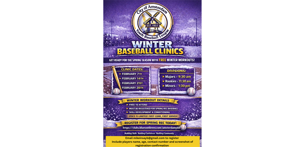 Winter Work-out registration info