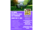 5th Annual Golf Tournament Fundraiser - May 17