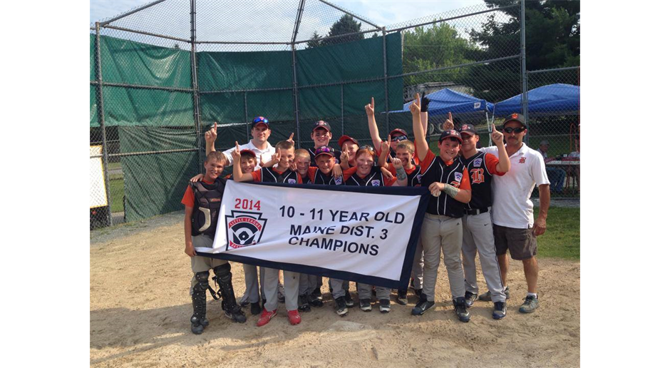 2014 10-11 year old Dist. 3 Champs!