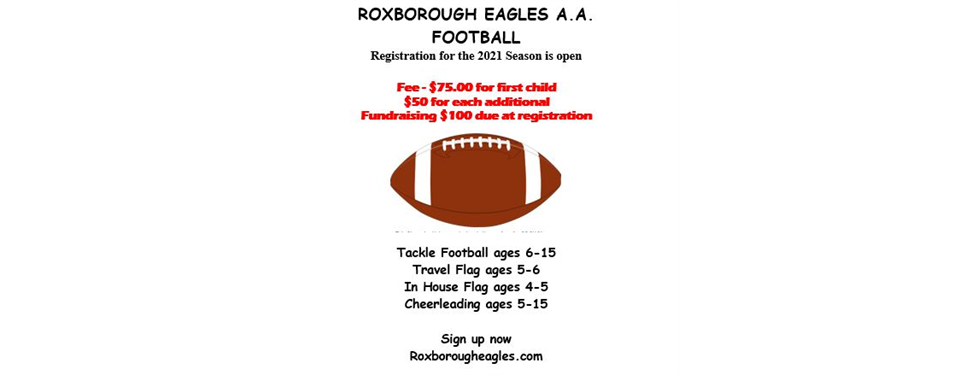 Proud to Partner & Support Roxborough Eagles 