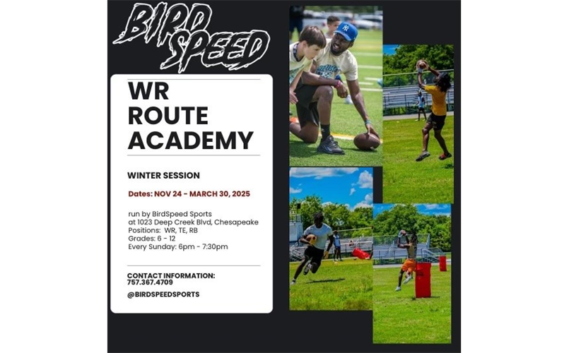 WR Route Academy [See News & Events for details!]