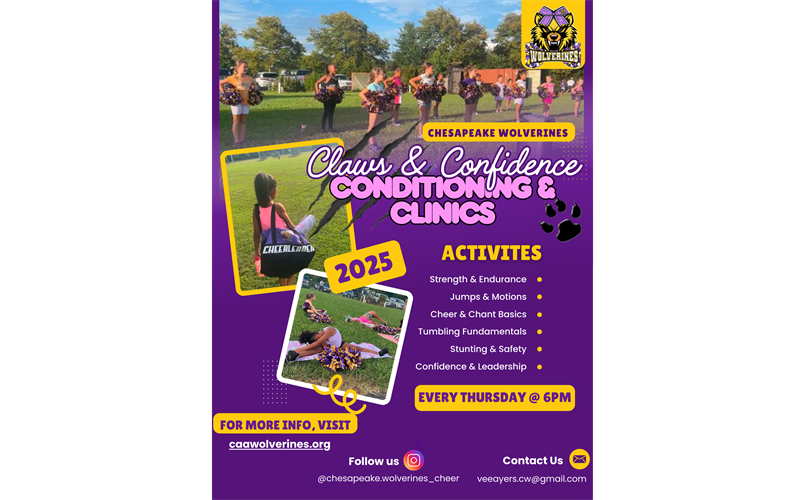 FREE Cheer Conditioning EVERY Thursday