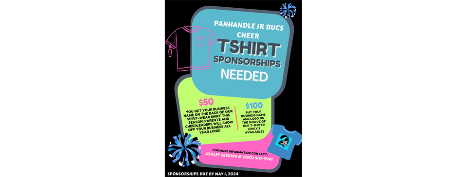 TShirt Sponsorships Opportunity