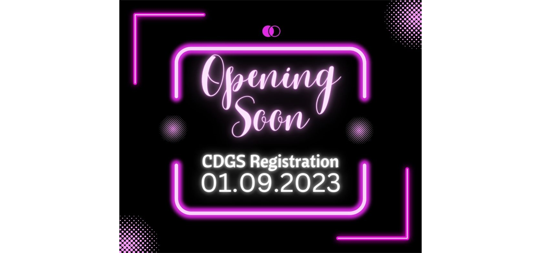 CDGS 2023 Spring/Summer Registration Opens Soon!