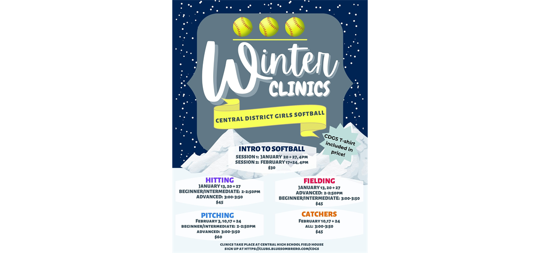 CDGS Winter Clinics are Here!