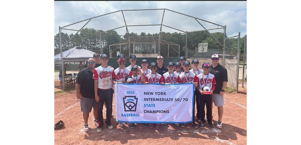 Snug Harbor LL 2025 State Champion Intermediate Division