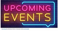 Upcoming Events