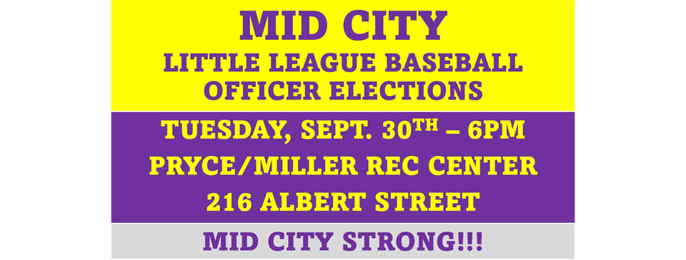 2025 Mid City LL Elections