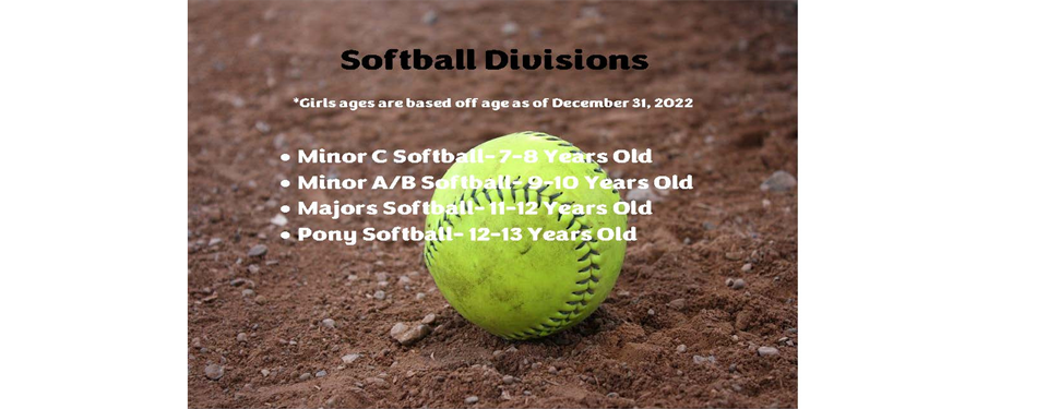 Softball Ages