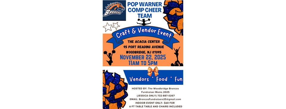 Broncos Comp Cheer Vendor Night Fundraiser
