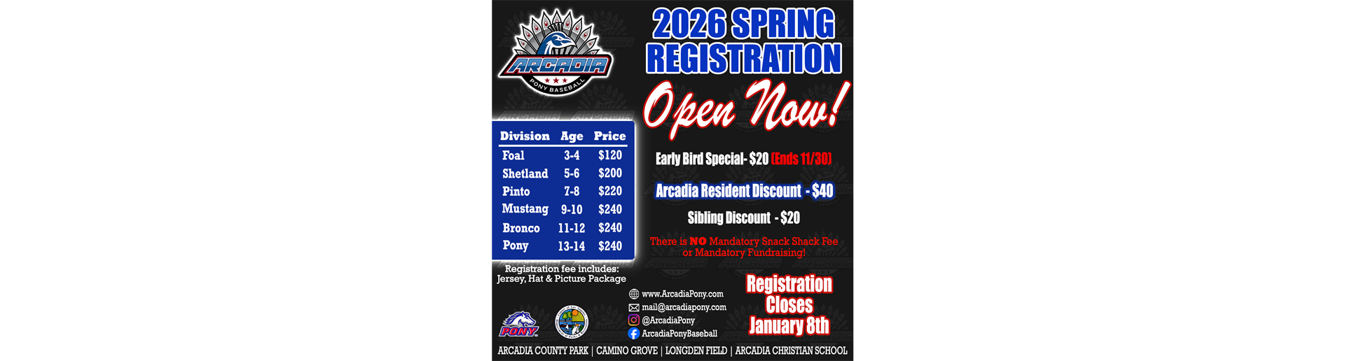 Spring 2026 Registration