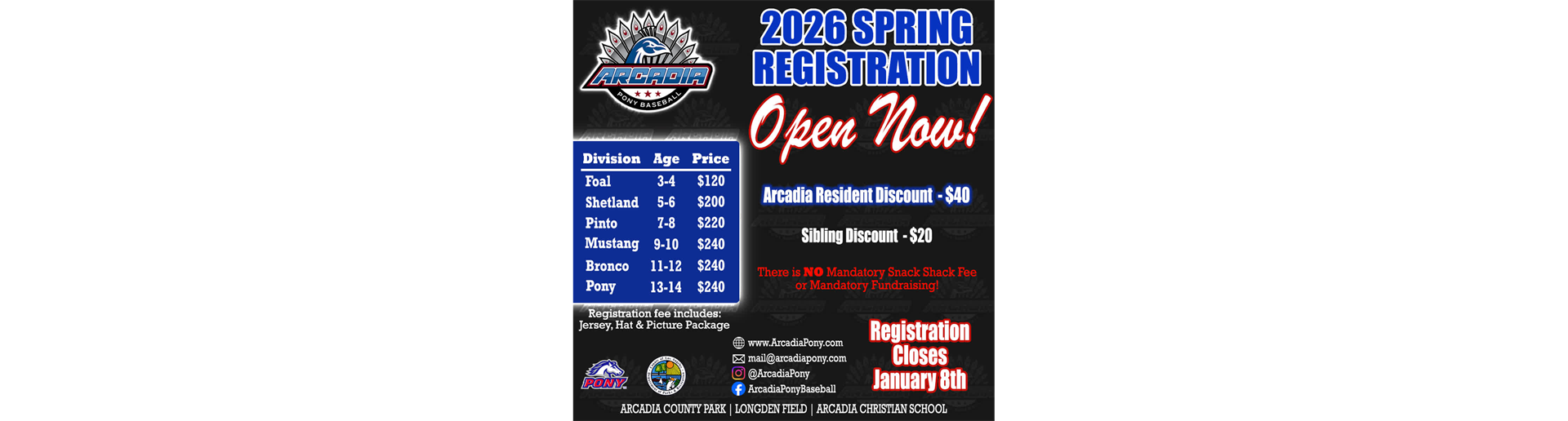 Spring 2026 Registration