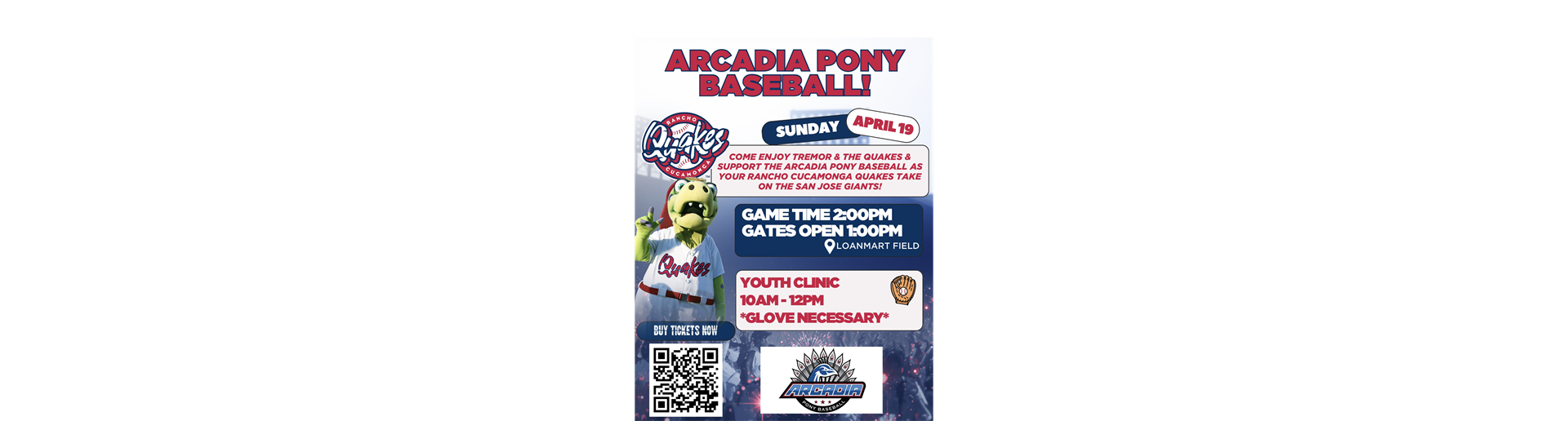 Rancho Cucamonga Quakes League Day