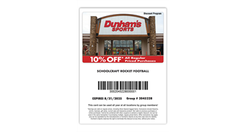 Save 10% at Dunham's!