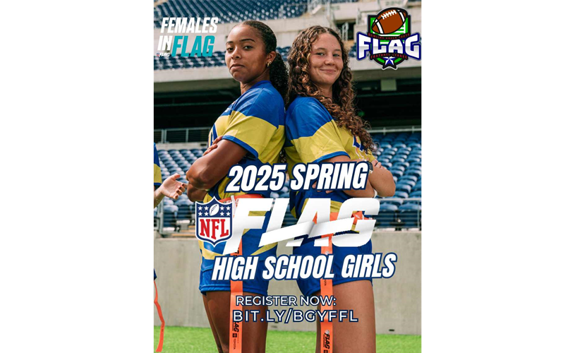 NFL Flag - BGYFFL High School Girls Registration