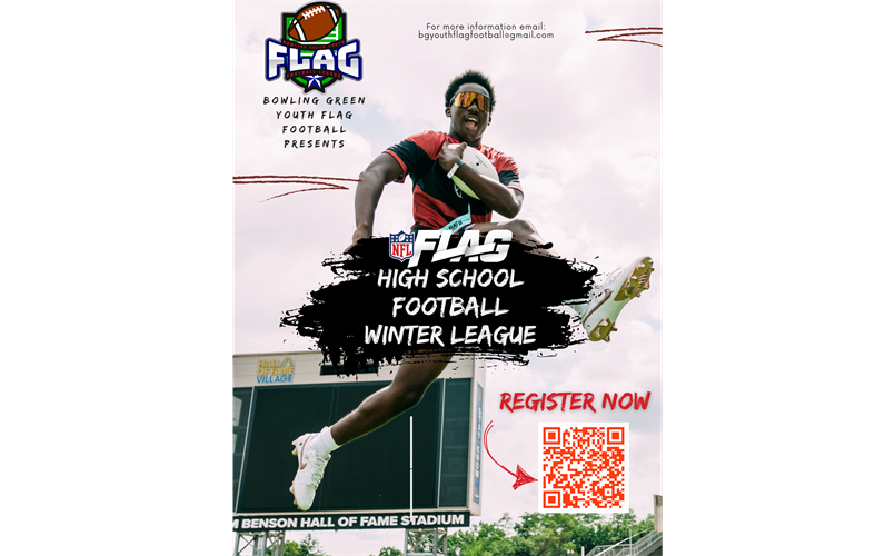 High School Flag Football Winter League Registration Open