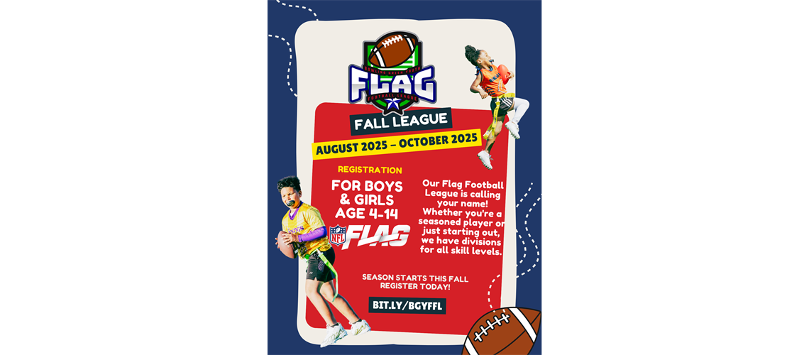 2025 NFL Flag BG Fall Registration