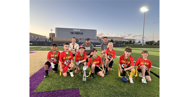 2025 NFL Flag BG 8U Spring Champions