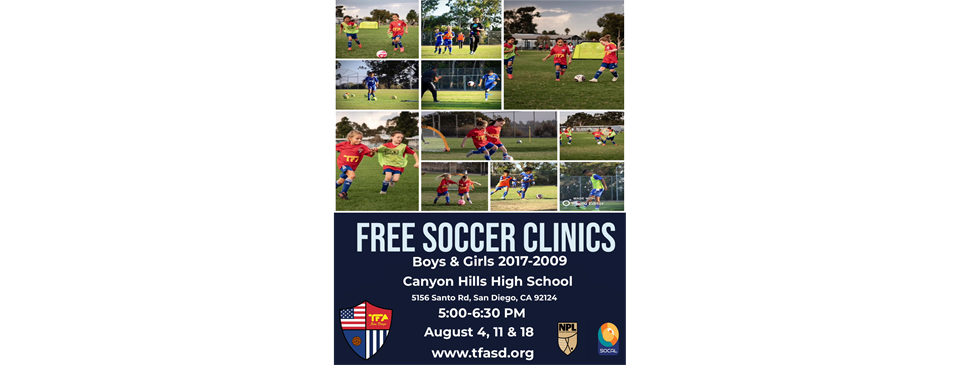 FREE SOCCER CLINIC