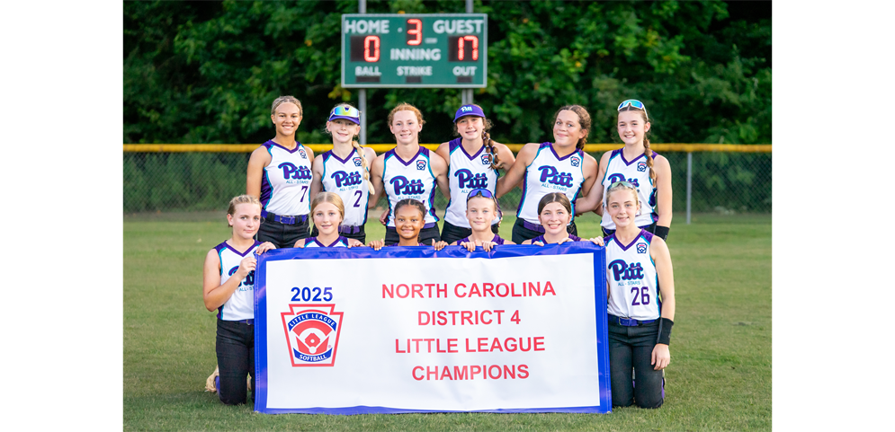 2025 PCGSL 12U State and District 4 Champions!