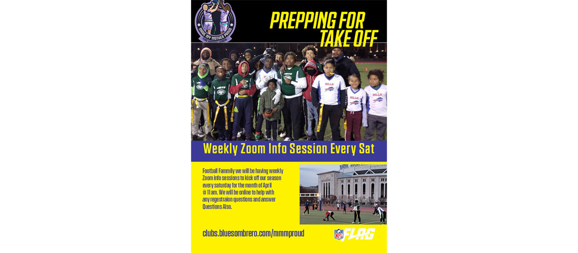 Weekly Zoom info Session every Saturday 