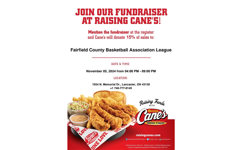 Raising Canes Fundraiser