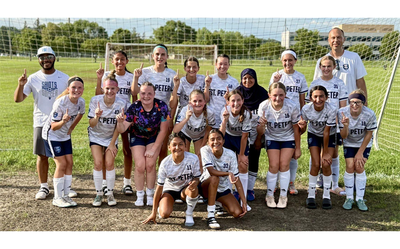 Summer 2025 Girls U14 Team (SMSL Champions)