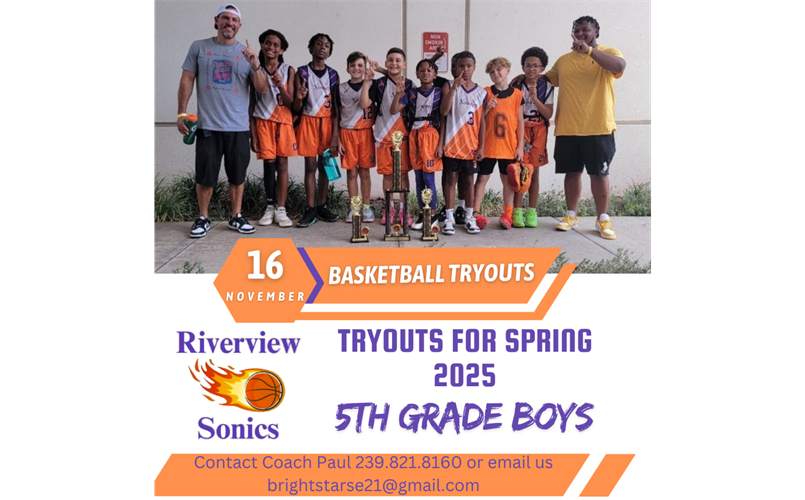 Spring Travel Season Tryouts 2025