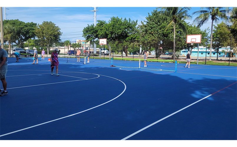 Pickleball at Community Park M-F 9 am-1pm