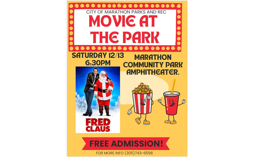 Movie Night in Park Saturdays  