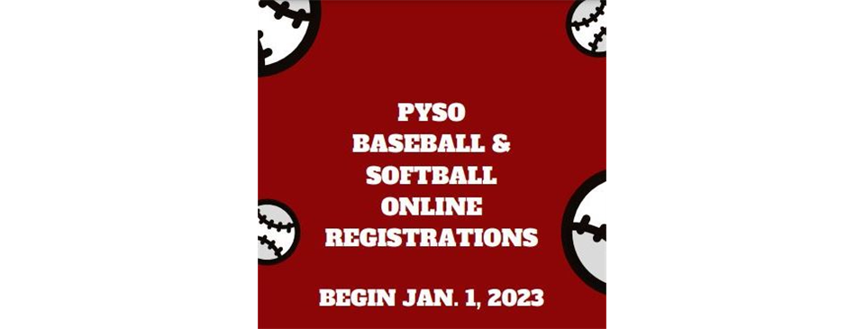 Registration 2023 - Softball / Baseball