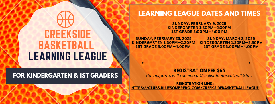 Learning League Dates Announced!