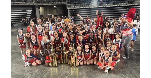 Cheer Program Brings Home the Hardware